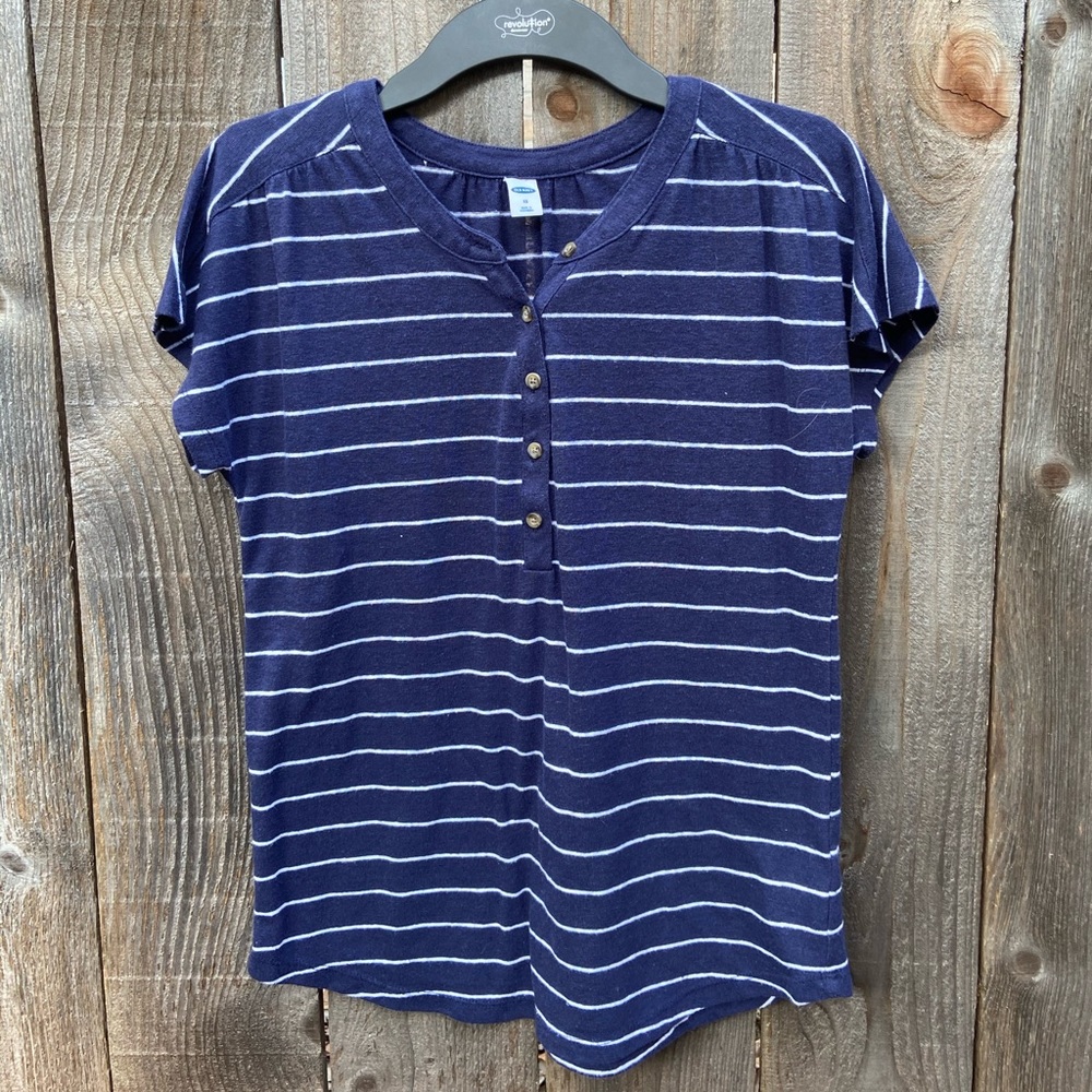 Striped Button-up